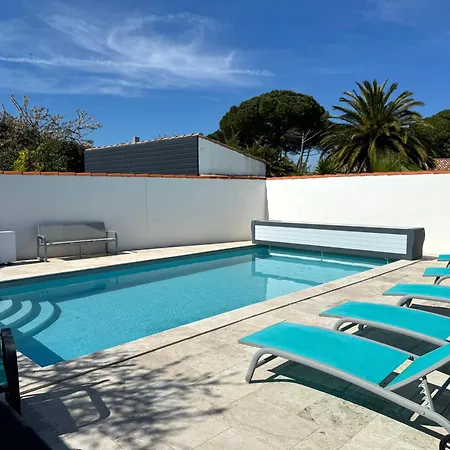 ღ Villa des Grasses - Piscine Chauffée, Jardin&Wifi Le Bois-Plage-en-Ré